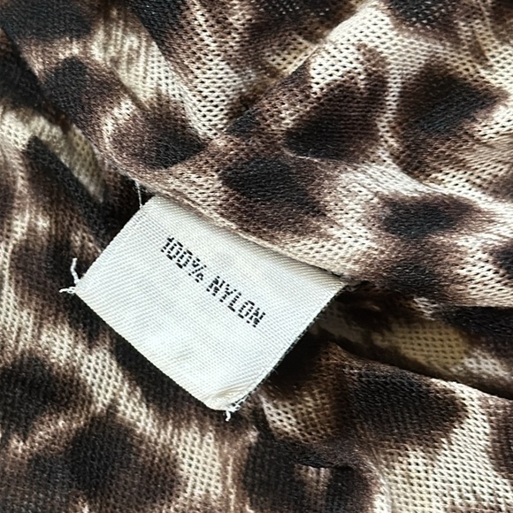 Kenneth Cole Leopard Print Top - Picture 3 of 8